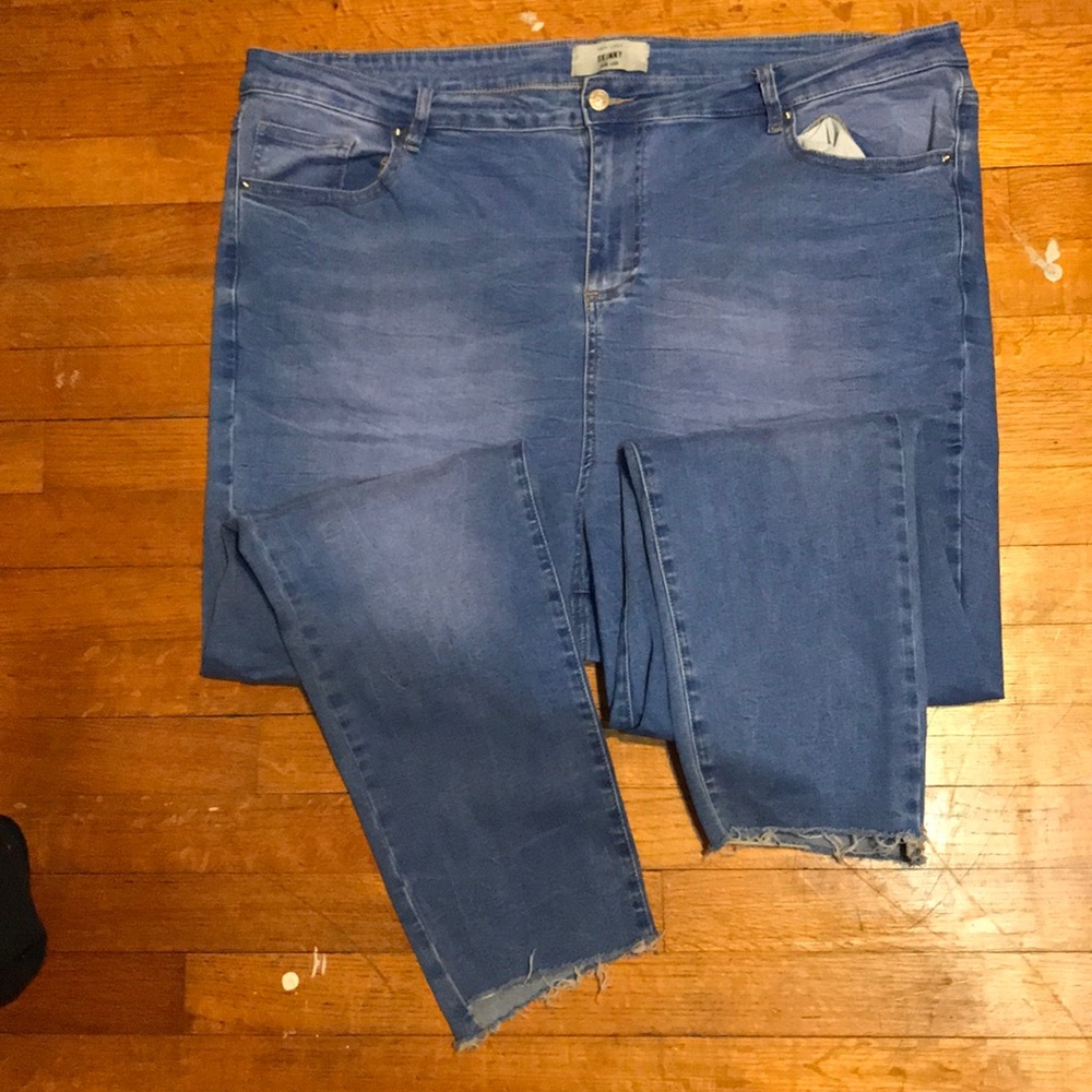 New Look Light wash plus size jeans